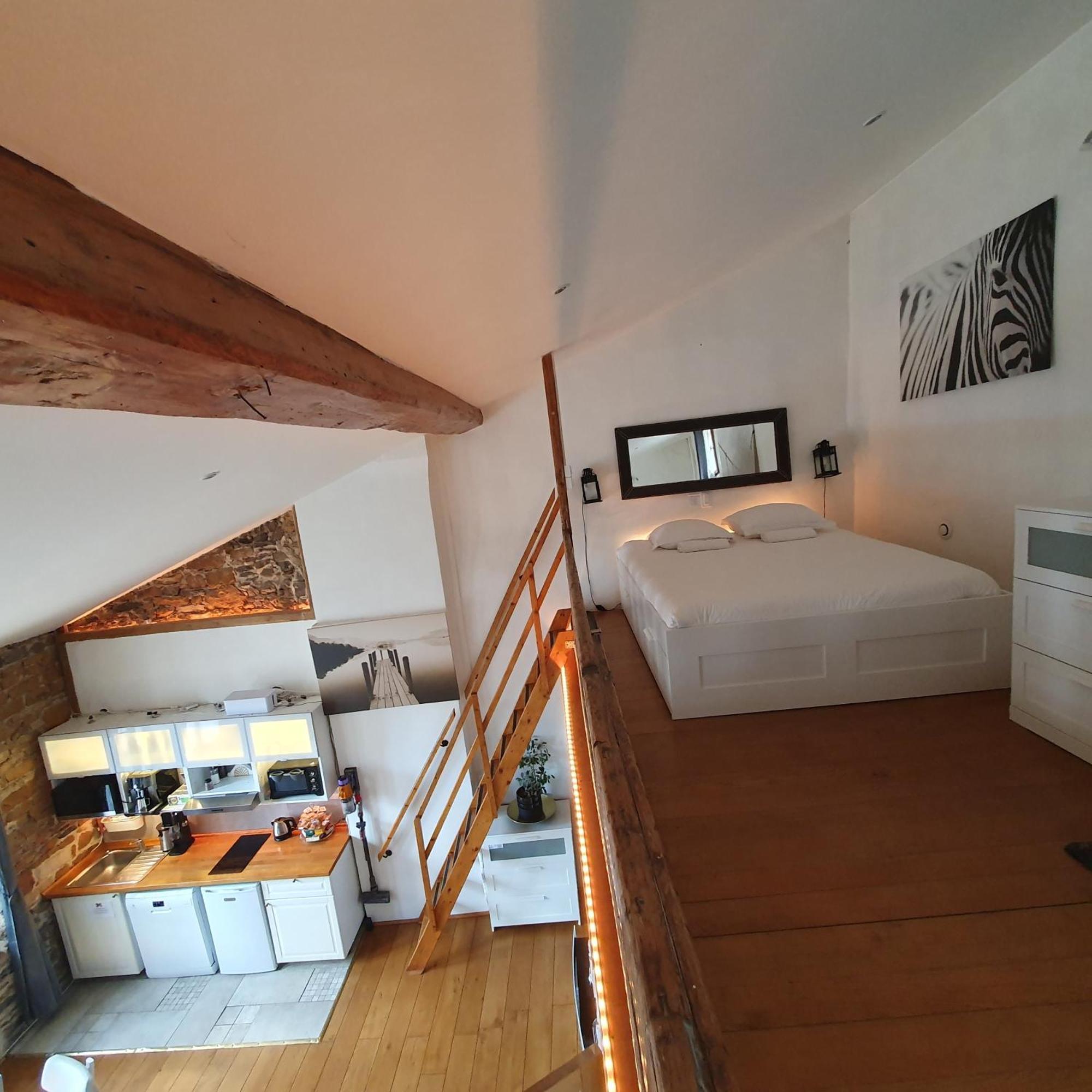 Bed and Breakfast La Loge Du Vieux Lione Esterno foto